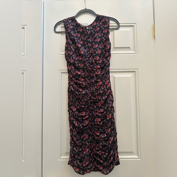 Moschino Floral Ruched Dress size 8 - Picture 3 of 5